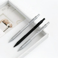 Andstal Silver Body 0.5mm Mechanical Pencil All-metal Propelling Pencil For School Supplies